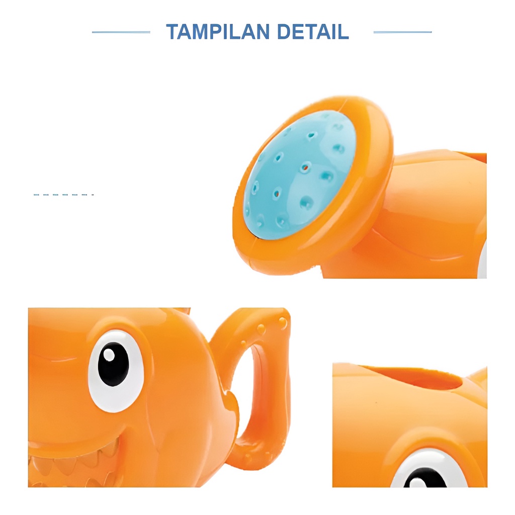 Mainan Aktivitas Mandi Anak 4pcs Shower Buddy | Mainan Mandi Anak Bayi | Kado Ulang Tahun Anak Bayi 1 Tahun