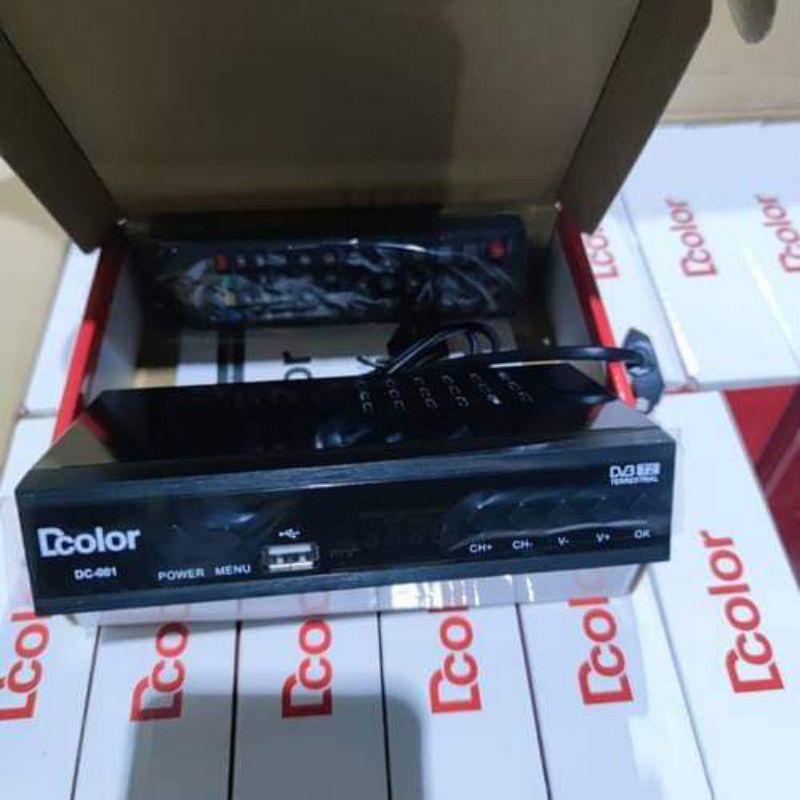 Set top box tv digital new D'COLOR , murah berkualitas
