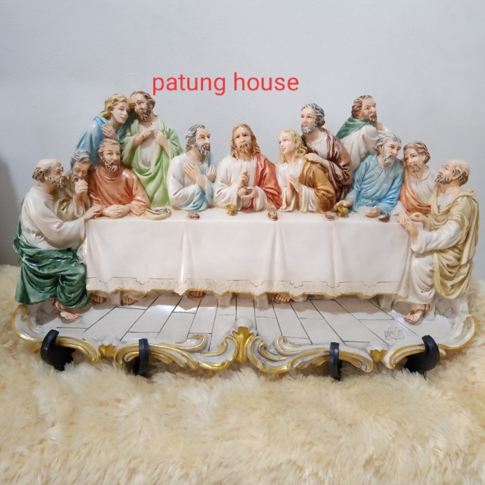 PATUNG PERJAMUAN KUDUS TERAKHIR LAST SUPPER