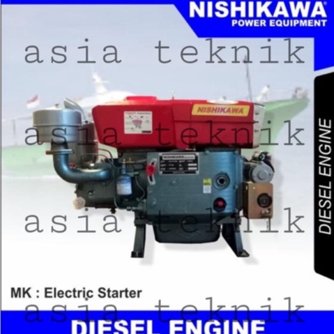 Mesin Penggerak Diesel 26 Hp Engine Diesel 26 Pk Water Cooler Stater