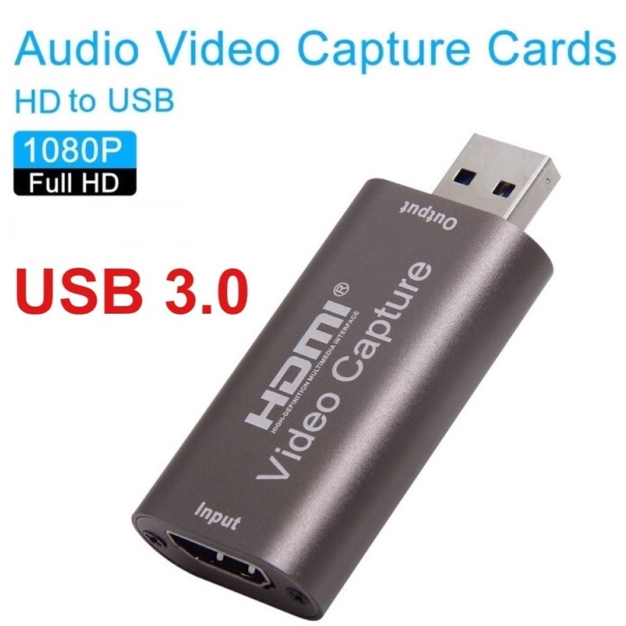 Video Capture HD USB 3.0 Full HD 1080P HD to USB Capture Card