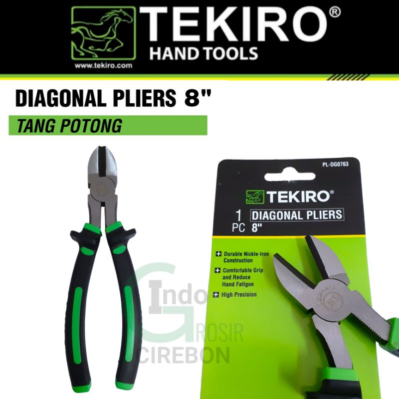 TEKIRO Tang Potong 8 Inch / Tang Potong / Tools Alat Perkakas