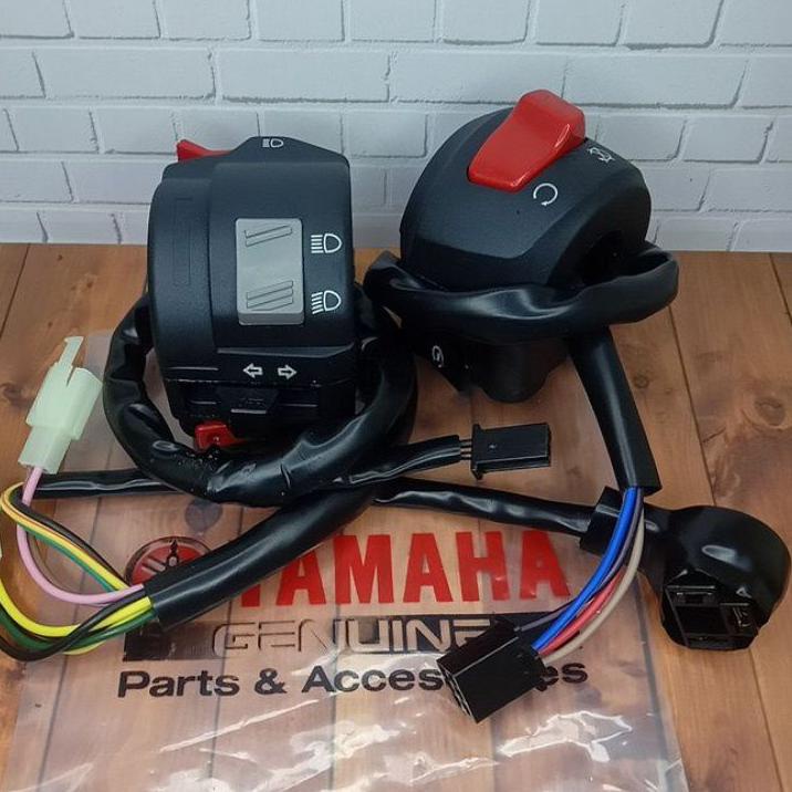 New Stock holder saklar kanan dan kiri motor yamaha vixion new kabel gas 2