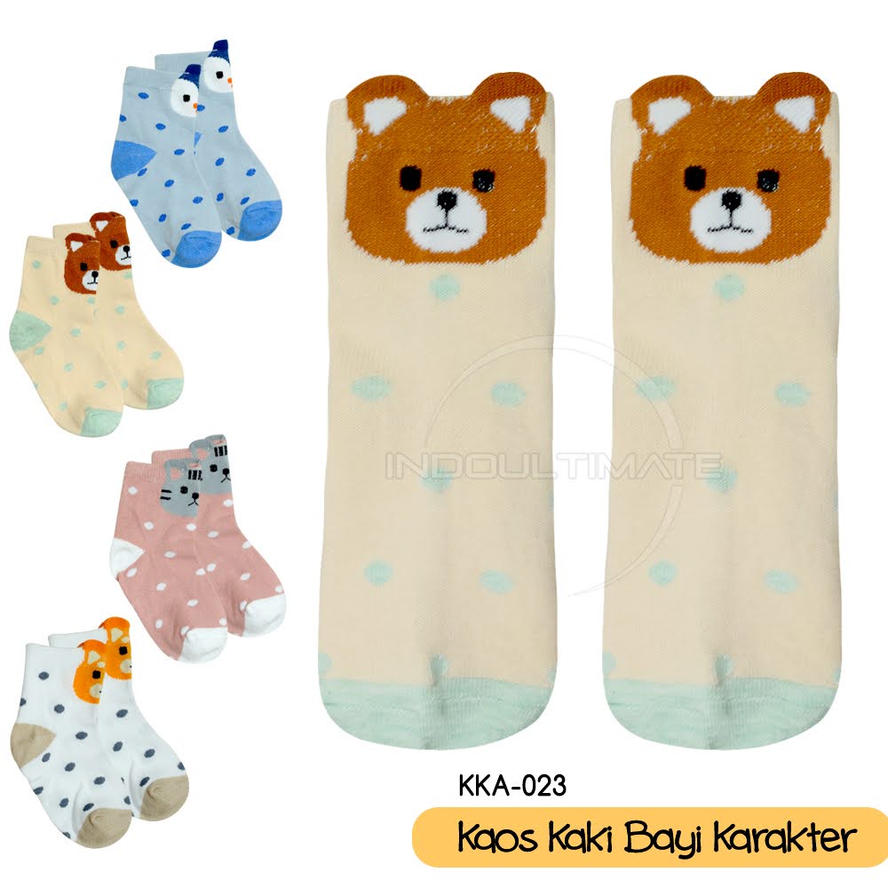 Kaos Kaki Anak Kaos Kaki Balita 4-6Tahun Motif Random KIDS SOCKS Kaos Kaki Bayi KKA-023