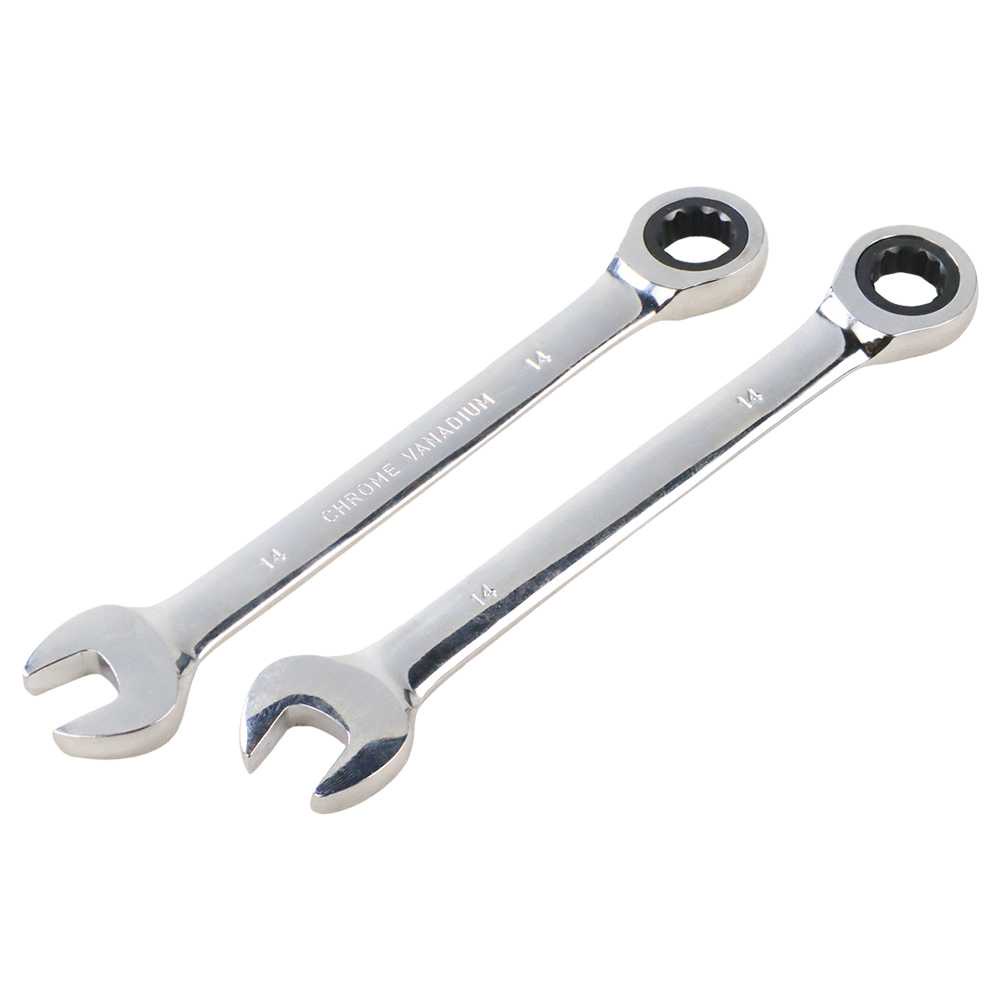 SAIKE Kunci Pas Ring Ratchet Kombinasi Chrome Vanadium - CV72 ( Mughnii )