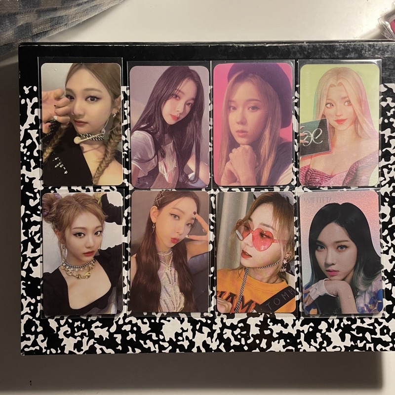 READYSTOCK PC PHOTOCARD AESPA NINGNING SAVAGE KUKU NINGNING CEPOL KARINA CLIO KARINA SYNK DIVE WINTE