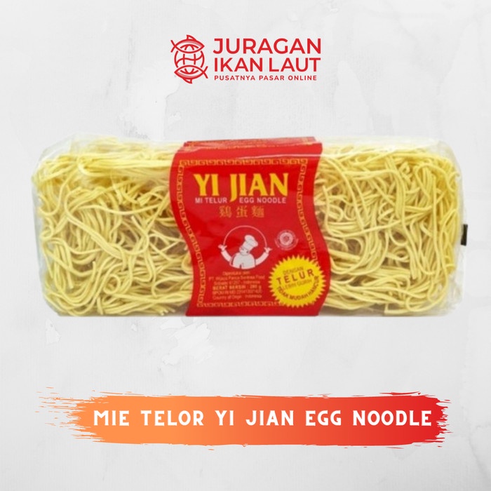 

Mie Telor Yi Jian Egg Noodle - 200 Gram