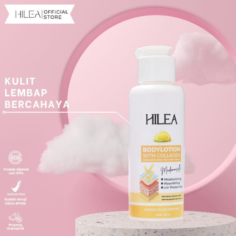 PROMO!! HILEA BODY LOTION WITH COLLAGEN BPOM