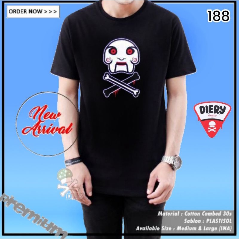Kaos TerbaruNEW T-Shirt DIERY  kaos distro kaos murahkaos originalKaos Animekaos bandungsize L&XL&M