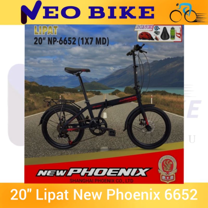 Sepeda Lipat New Phoenix 16" & 20" NP-6652