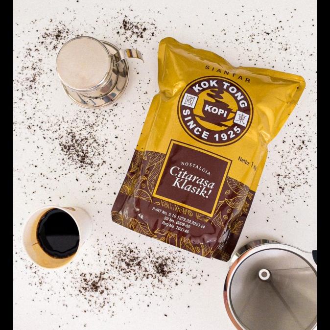 

[BISA COD] Bubuk kopi Kok Tong 1kg Premium