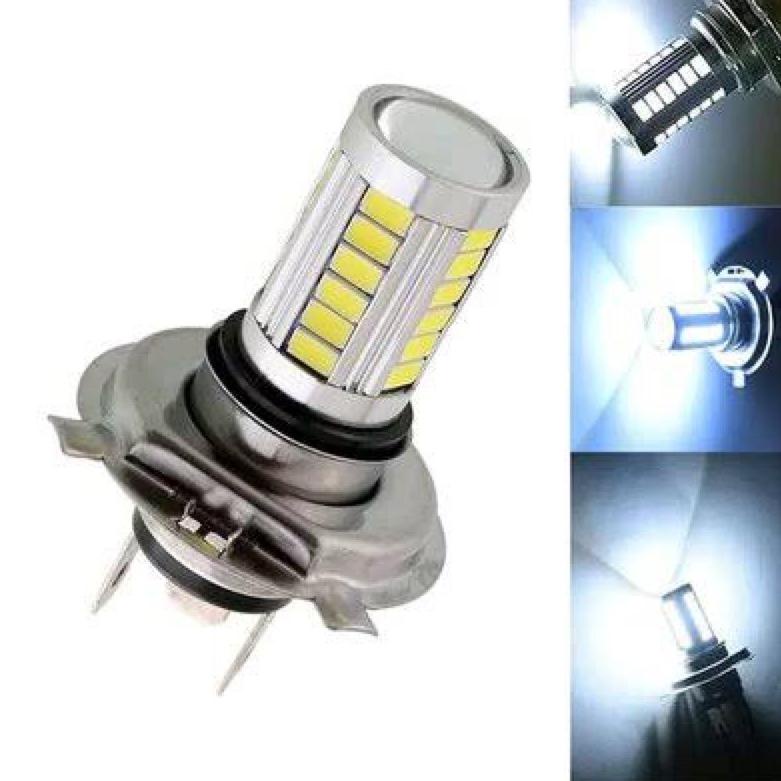 [KODE FTVSM] lampu bohlam depan h4 33 LED putih vixion