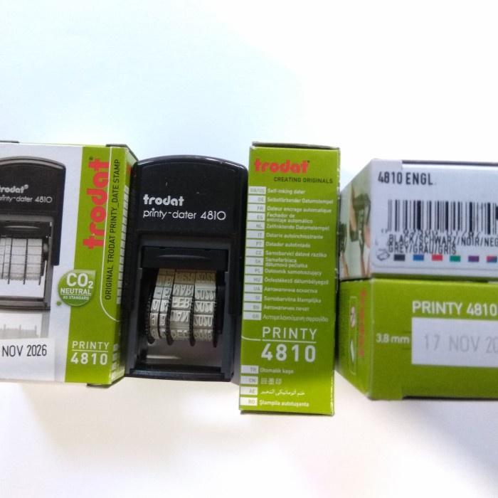 

Stm Trodat Printy Dater 4810 - Stempel Tanggal Trodat 3.8Mm