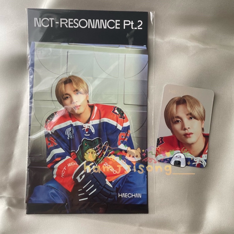 [set] pc standee holo haechan resonance pt.2 90s love