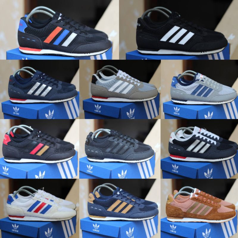 Sepatu Kets  Adidas Neo CityRacer Pria. Ukuran 39-43