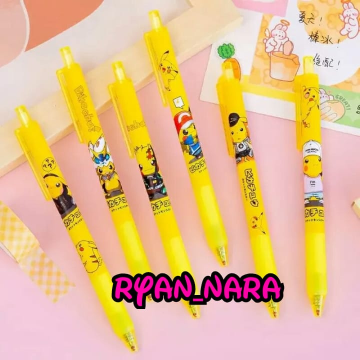 

Alat Tulis Pulpen Gel Karakter Anime Pokemon Pikachu Ryan Nara