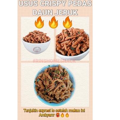 

✨Mall✨ kripik Usus Ayam Gokil Extra Pedas Daun Jeruk 500 gram buruan