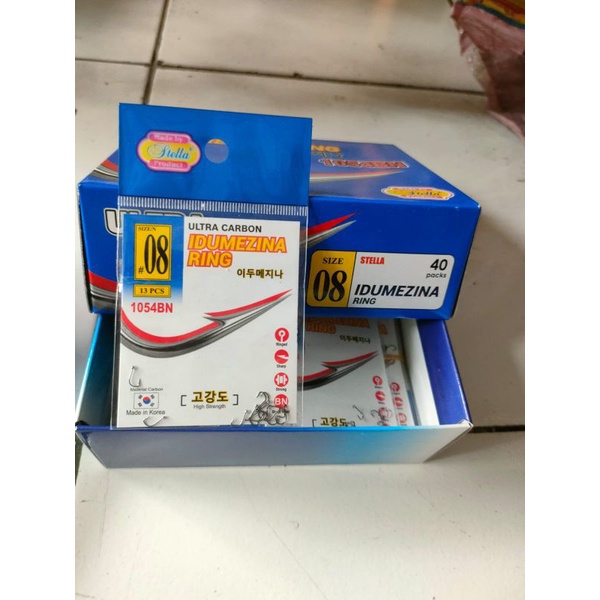 Ready Termurah Mata Kail Pancing Stella Ultra Carbon 1054 no 0,8 1 2 3 4 5 6 7 8 9 10 11 12