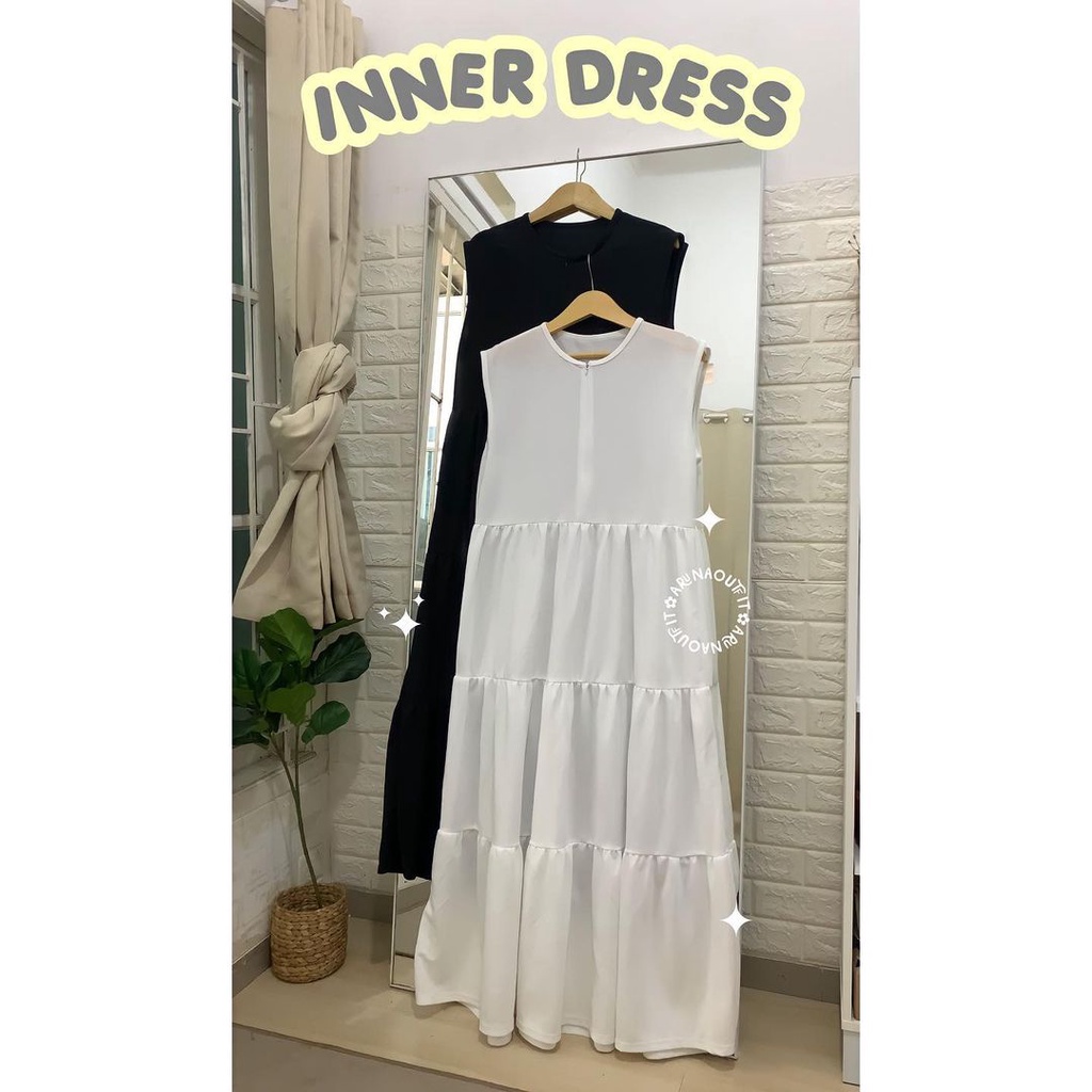 INNER DRESS RUFFLE BY ARUNAOUTFIT