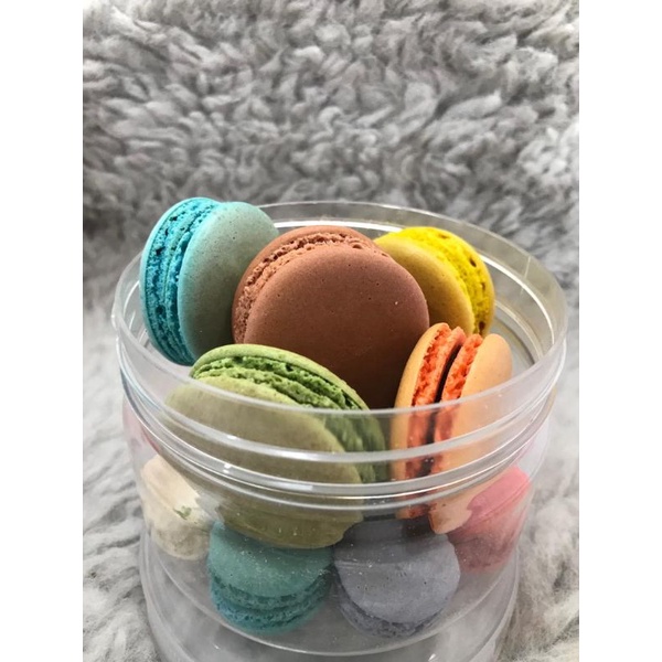 MACARON MIX jumbo mini isi 15