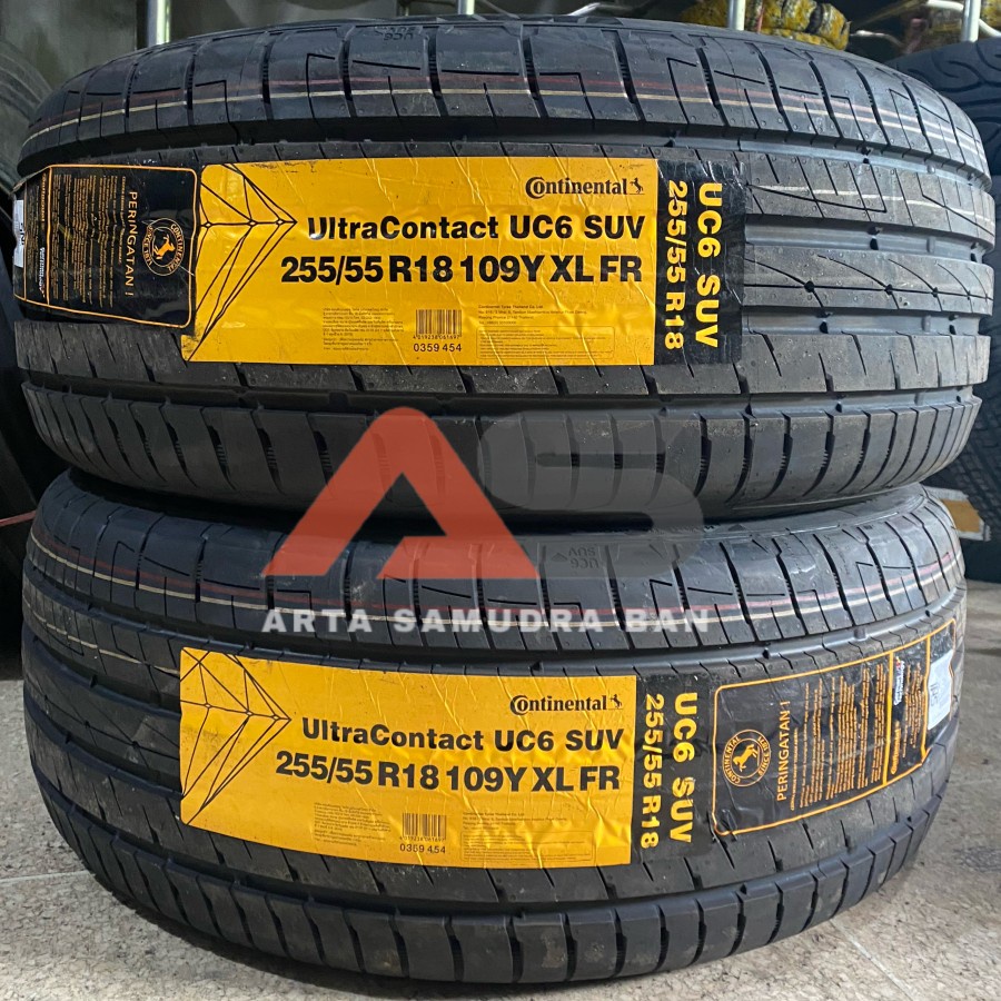 Ban Continental Ultra Contact UC6 SUV 255 / 55 R 18 R18