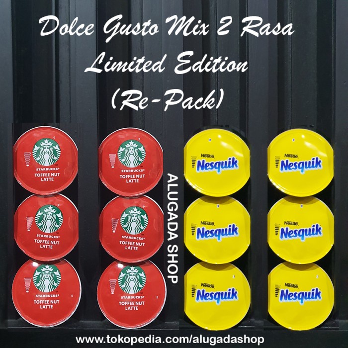 

[TERJANGKAU] Mix - Kapsul Dolce Gusto Starbucks Toffee Nut Latte & Nesquik