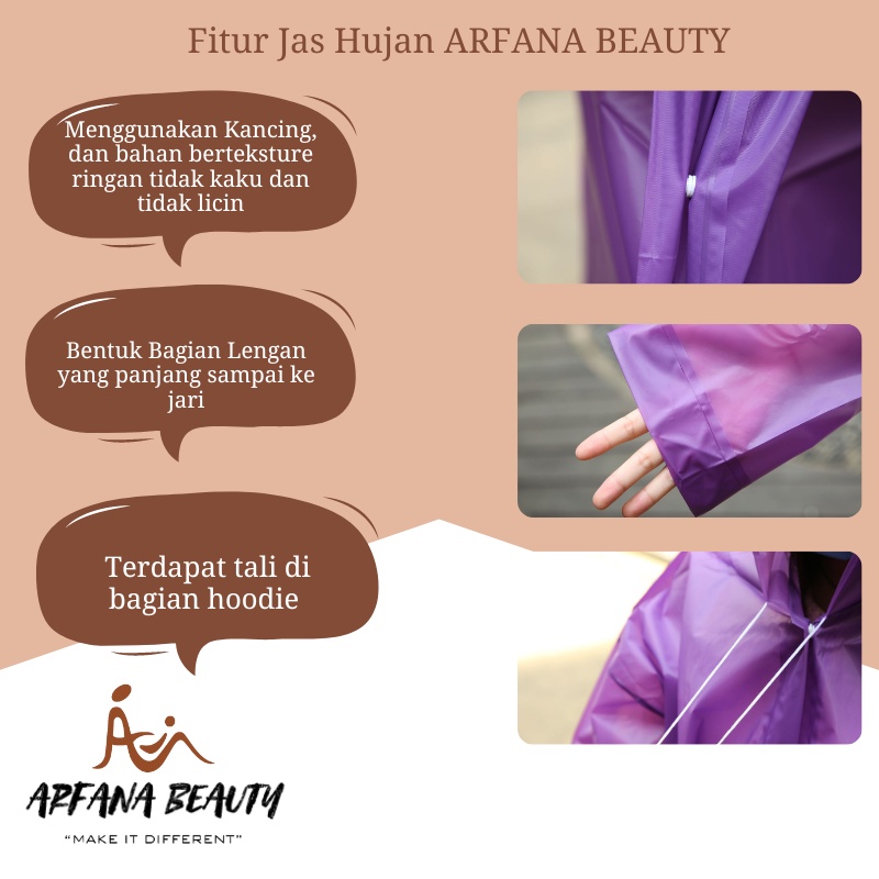 Jas Hujan Pria Wanita Unisex Terusan Ponco Poncho Anti Air Mantel Mantrol Eva Raincoat Transparan Korea Ringan Light Weight Kancing Terusan Hoodie Pakaian Anti Air Basah Musim Hujan Import Premium Original