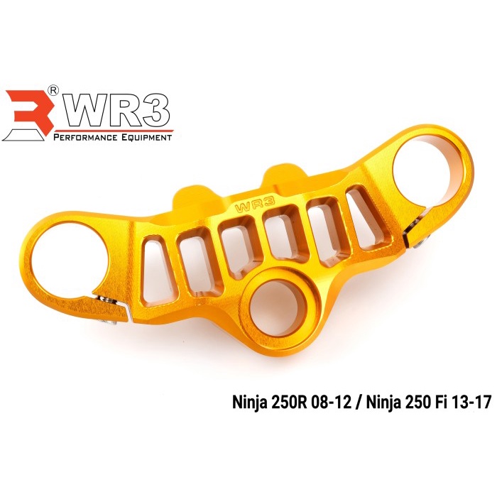 Segitiga Stang / Triple Clamp Wr3 Kawasaki Ninja 250 Fi / Ninja 250R