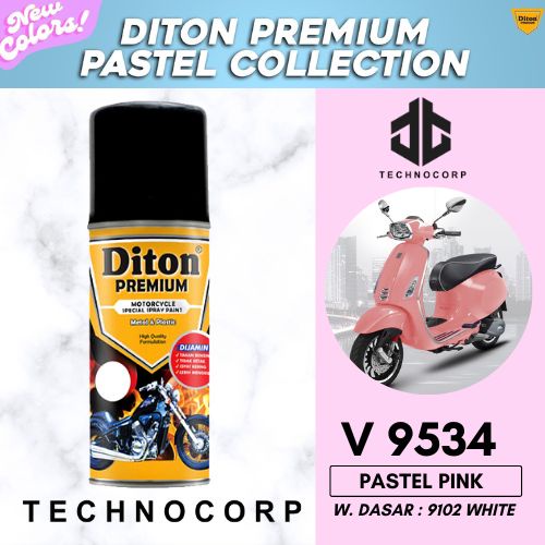 

CAT DITON PREMIUM V 9534 PASTEL PINK / VESPA RADIANT PINK