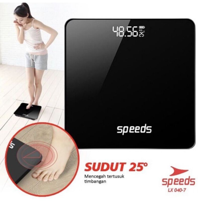 Timbangan badan digital speeds