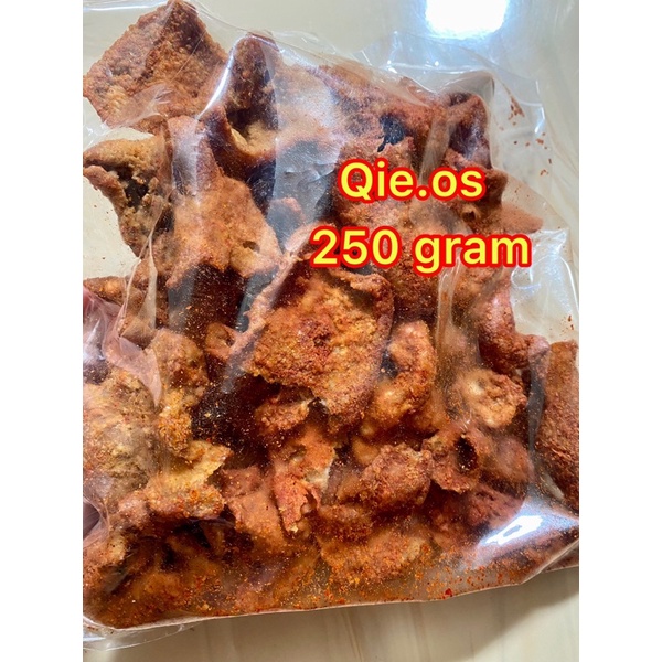 Jual Kulit Ayam Crispy Pedas Dan Original 250 Gram Shopee Indonesia