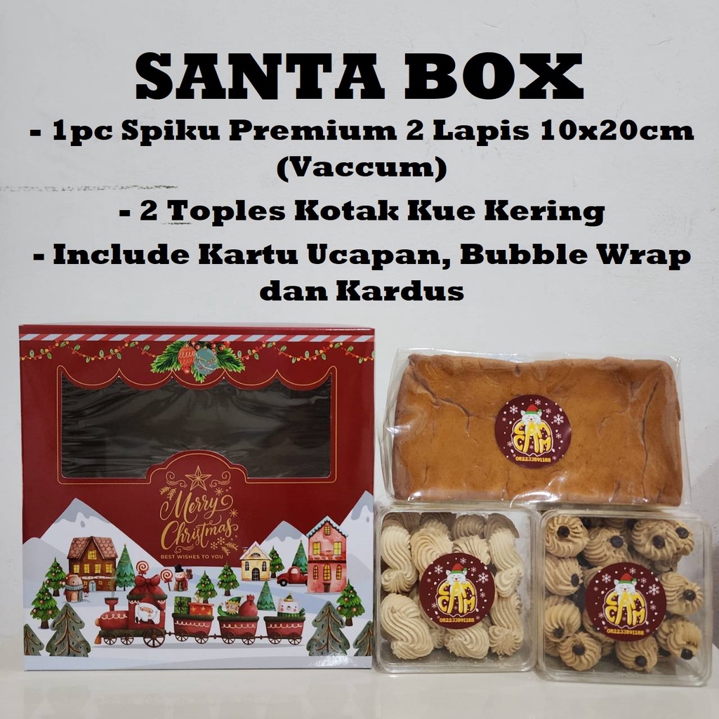 

SANTA BOX Parsel Natal/Christmas/Xmas Hampers/Gift Murah Meriah