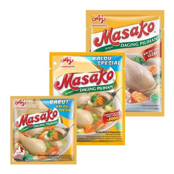 

masako ayam penyedap rasa all varian