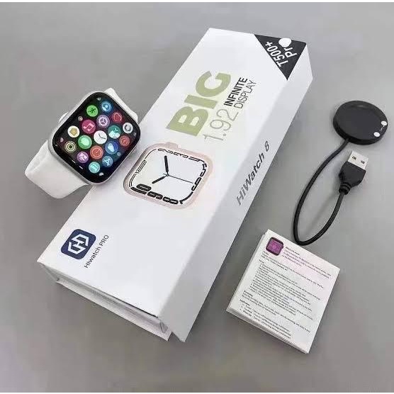 (Ori Bergaransi) SmartWatch Series 7 T500+Pro / T500 Plus Pro / W26+Pro Full Layar (Bisa Custom Foto | Telponan | Notifikasi Wa dll | Jam Tangan Pintar