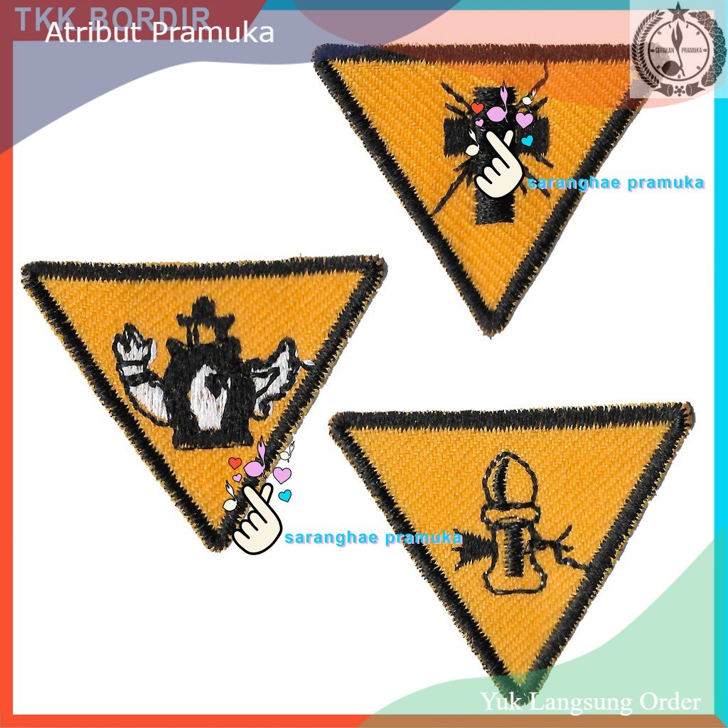 Atribut Tkk Siaga Pramuka Muadzin Menabung Gereja Bidang Agama Mental Moral Pembentukan Pribadi Wata