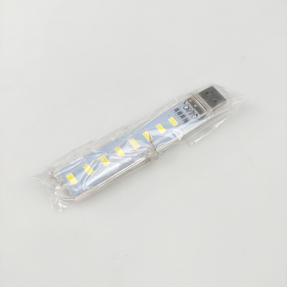 Lampu Darurat USB Lamp 8 LED Model Cool White SMD 5730