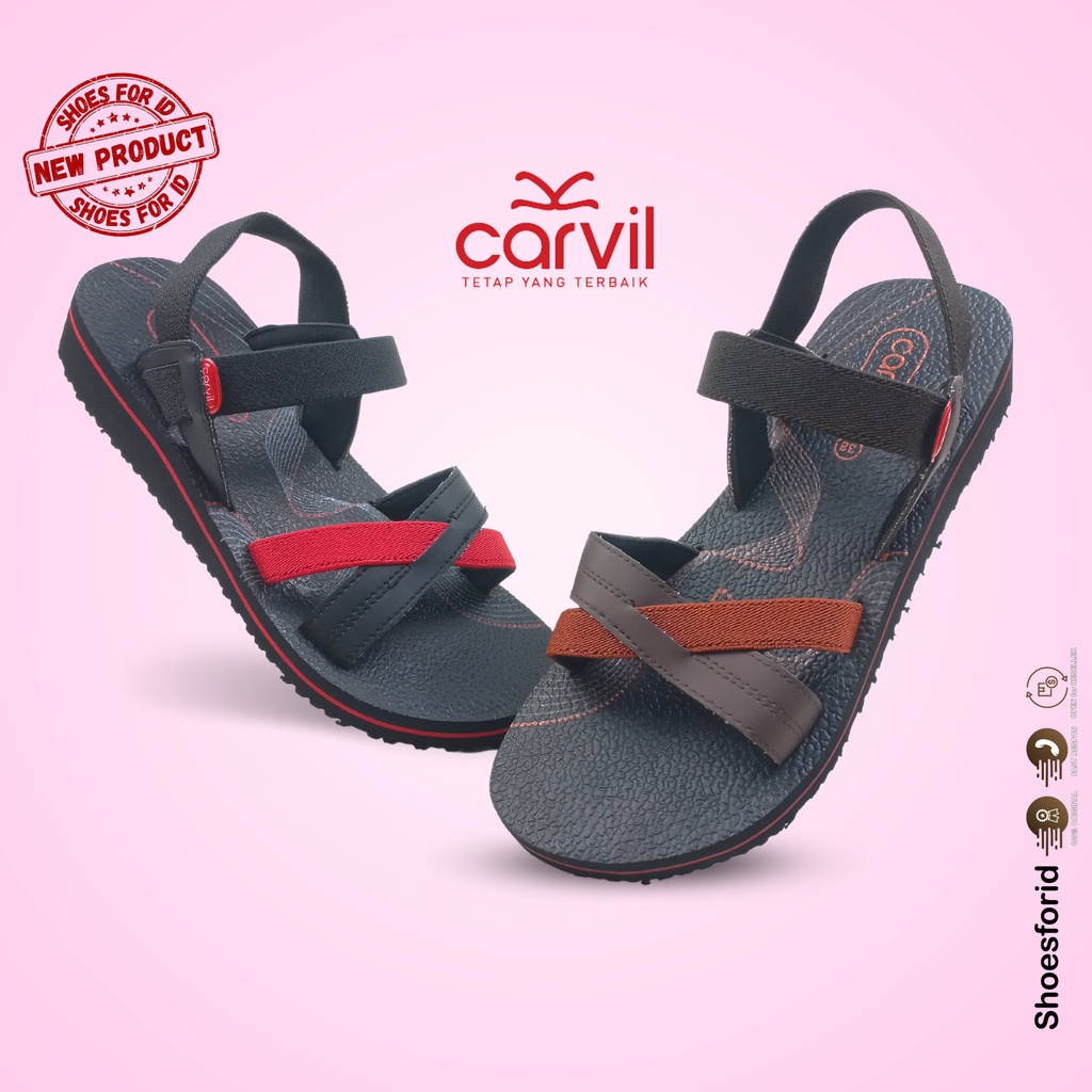 SFH  SANDAL GUNUNG WEDGES WANITA SABRINA // SANDAL SENDAL WANITA CARVIL // SANDAL SENDAL CARVIL WANITA