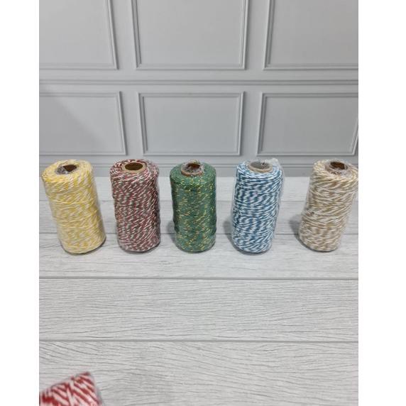 

[KODE DQNTD] Tali Rami benang Goni 100m , tebal 2mm / Packaging Craft / Gift Wrapping