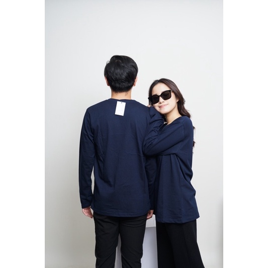 ZION KAOS POLOS LENGAN PANJANG 100% COTTON COMBED 24s PREMIUM