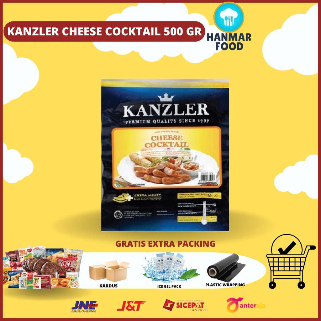 Jual Kanzler Sosis Chesee Cocktail Gr Shopee Indonesia