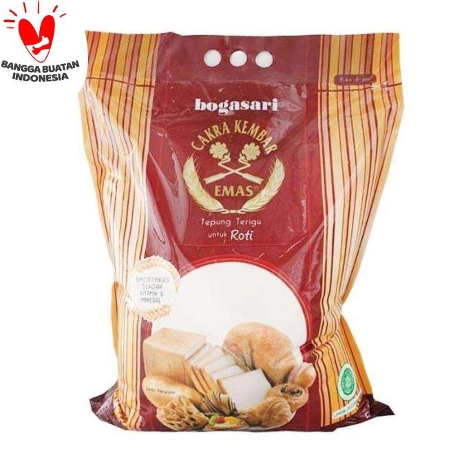 

BAYAR DITEMPAT TEPUNG CAKRA KEMBAR EMAS ROTI 5kg Cakra mas roti /TEPUNG PANIR/TEPUNG TERIGU/TEPUNG ROTI/TEPUNG KETAN HITAM/TEPUNG MAIZENA