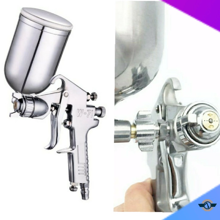 Spray Spray Gun W71 Model Auarita F75 Cup 400Ml