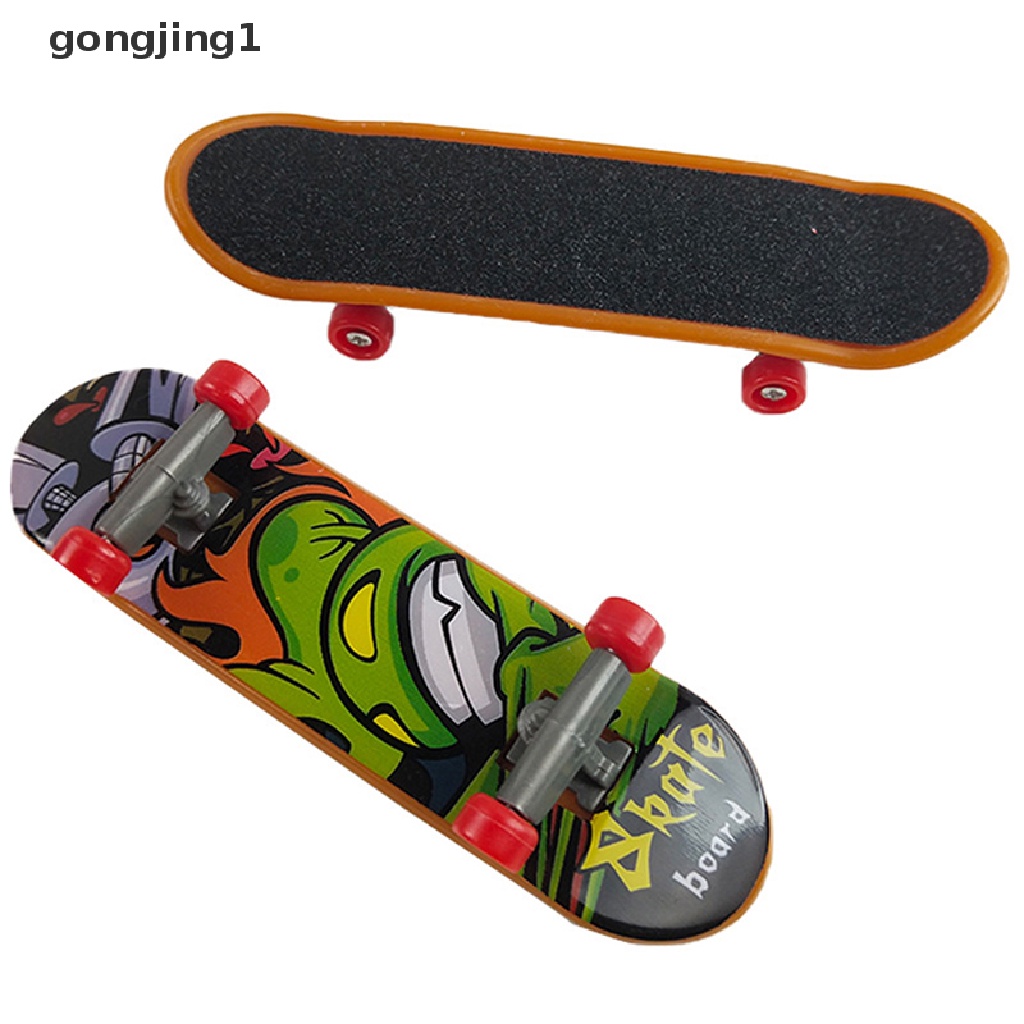 Ggg Fingerboard Fingertips Jari Kreatif Skateboard Mainan Skuter Skate Jari Plastik ID