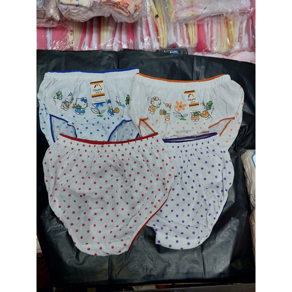 Celana dalam anak cewek perempuan motif hello kitty isi 3 pcs