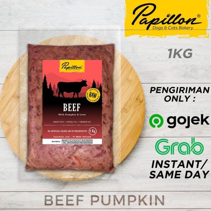 

[BISA COD] Beef with Pumpkin & Liver