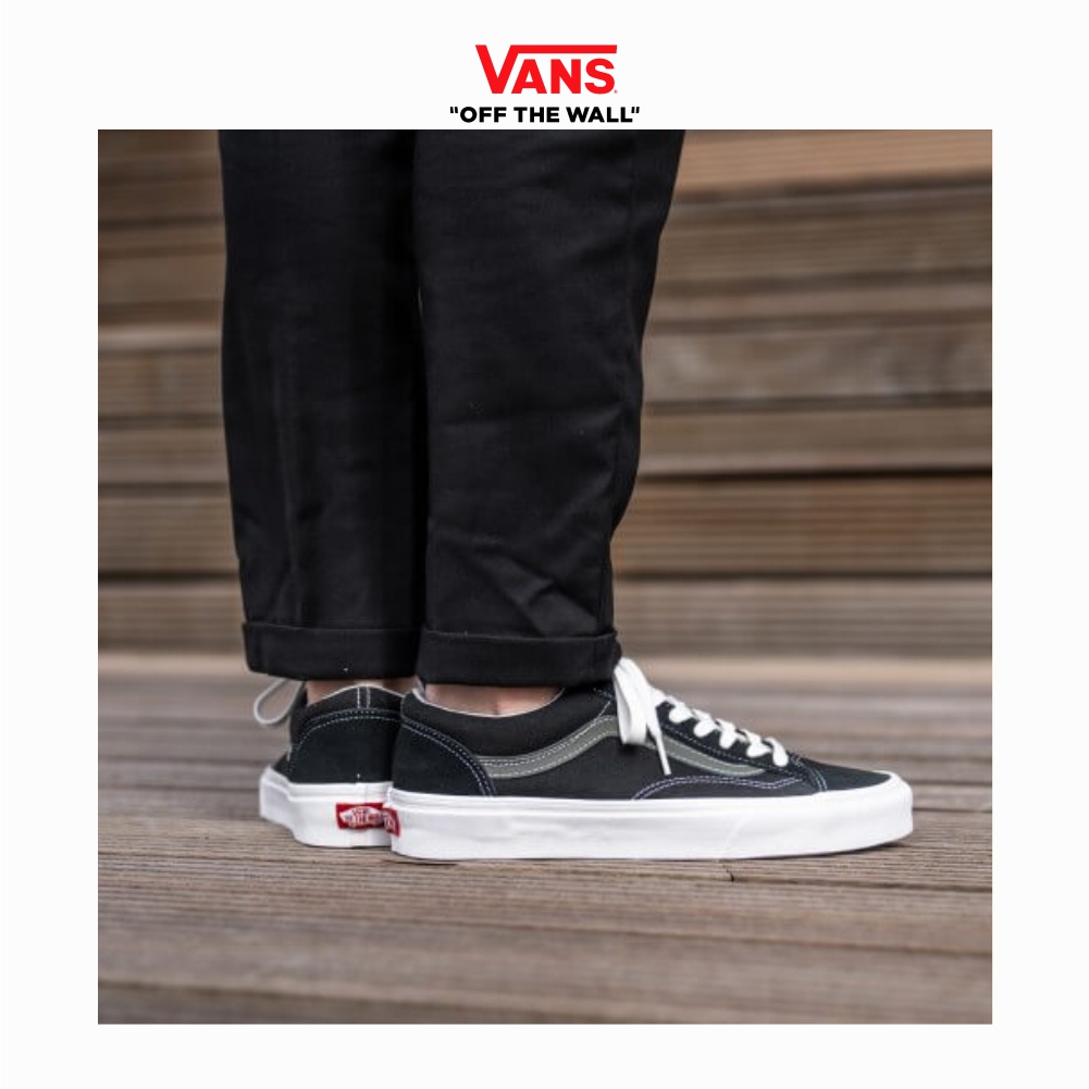 Vans Style 36 Vintage Blanc De Blanc Original 100 BNIBWT Global Market Authentic Guarated Cowo FBLack Sole White