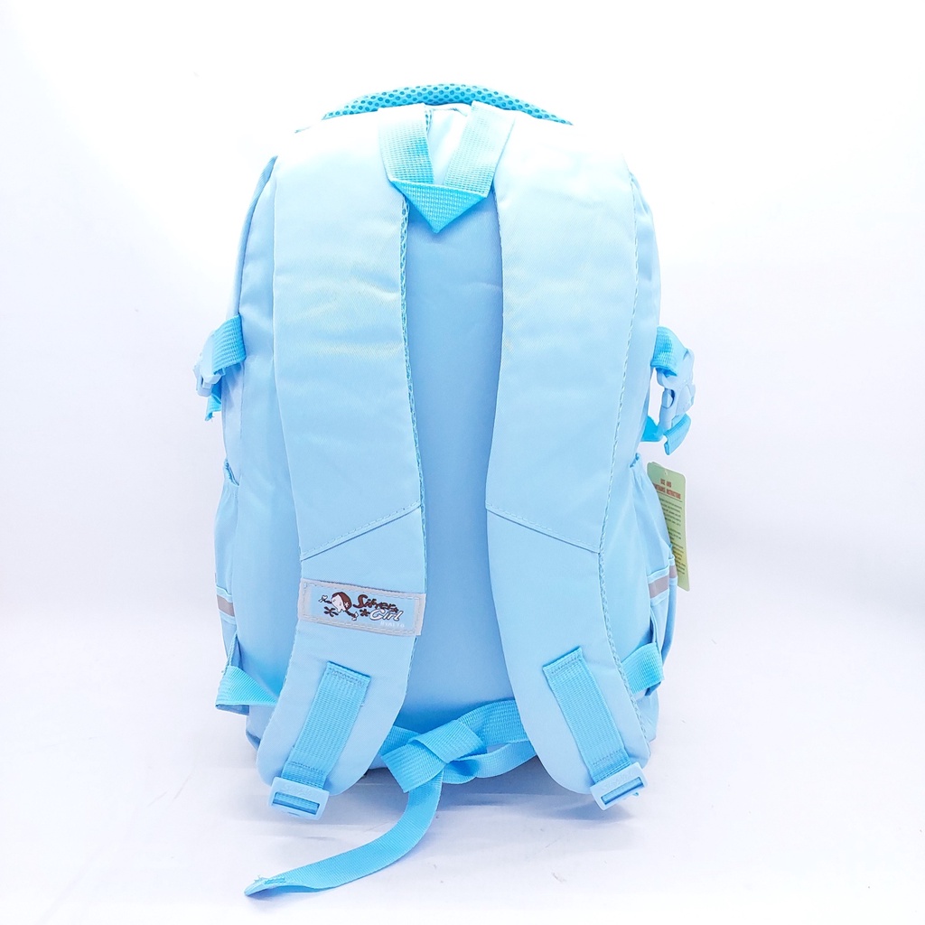 ANSEL LAPTOP SILVER GIRL ALTO ORIGINAL / TAS SEKOLAH CEWEK SD SMP SMA KULIAH / TAS LAPTOP PEREMPUAN GRATIS JAS HUJAN / TAS PUNGGUNG WANITA BARU / TAS DUKUNG ANAK MURAH KUAT SILVERGIRL / BAGPACK COLORFULL WARNA WARNI POLOS / BACKPACK CEWEK baby blue pink