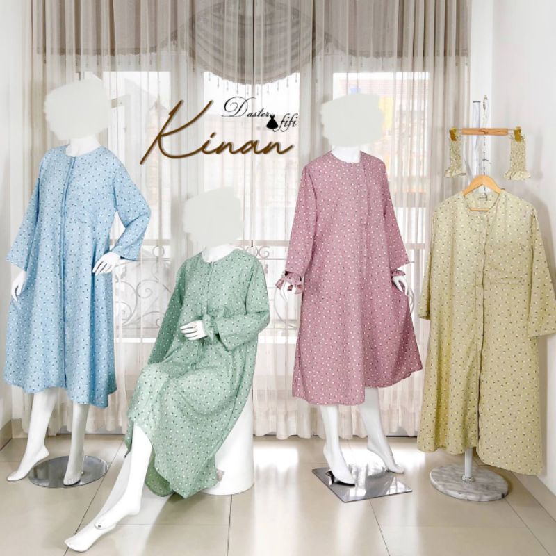 Kinan Dress/ Homedress / Daster Rumahan by Daster Fifi