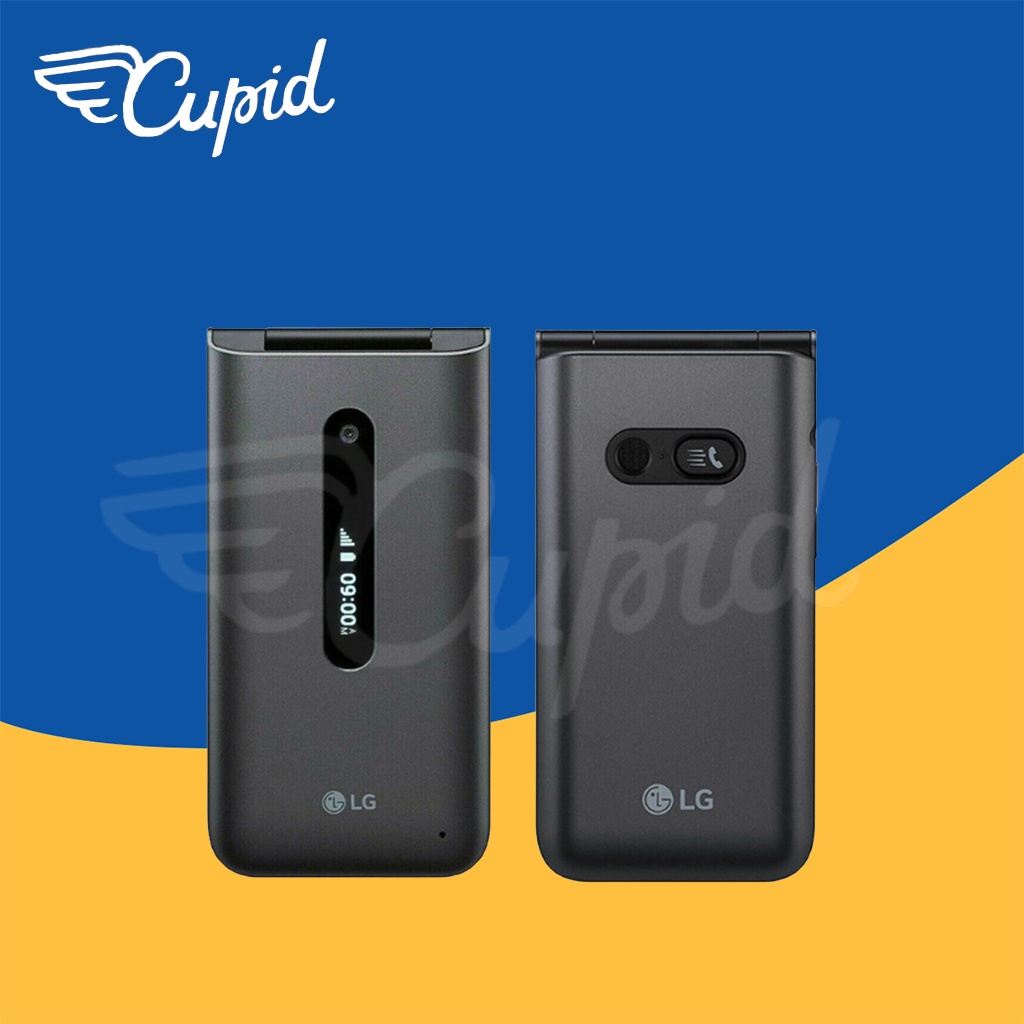 CUPID LG Folder 2 Quad Band 2G dual sim lipat phones dual screen flip fashion mobile phone