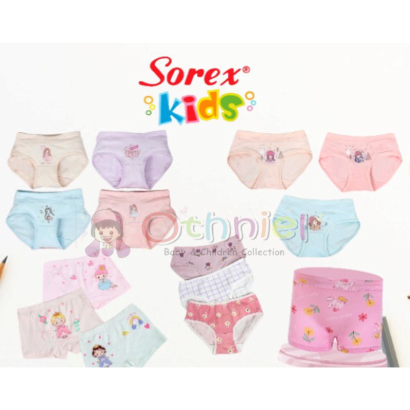 BANYAK MOTIF Celana Dalam Boxer Anak Perempuan SOREX
